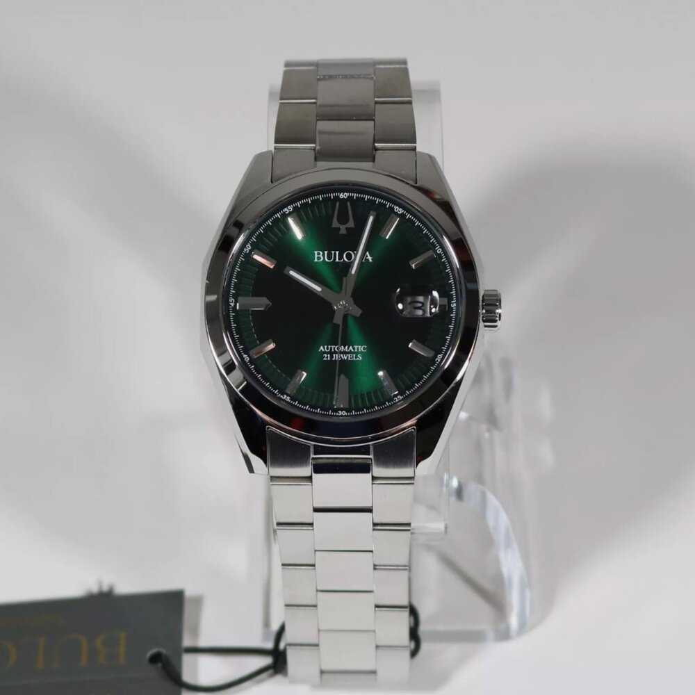 Bulova Surveyor Emerald dial Automatic Men's Watch